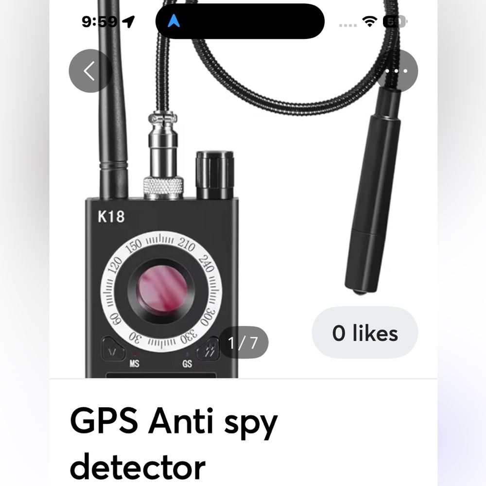 Nib GPS camera detector,tracking device